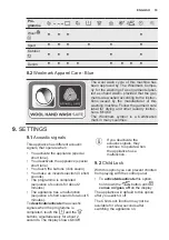 Preview for 19 page of Electrolux EW6S347S User Manual