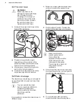 Предварительный просмотр 8 страницы Electrolux EW6S3626BM User Manual