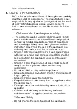 Preview for 3 page of Electrolux EW6S427W User Manual