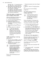 Preview for 22 page of Electrolux EW6S427W User Manual