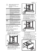 Предварительный просмотр 21 страницы Electrolux EW6S6647C7 User Manual