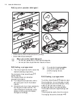 Предварительный просмотр 18 страницы Electrolux EW6T3722AF User Manual