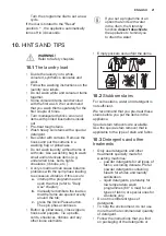 Предварительный просмотр 21 страницы Electrolux EW6T3722AF User Manual