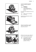 Предварительный просмотр 9 страницы Electrolux EW7F1480BI User Manual