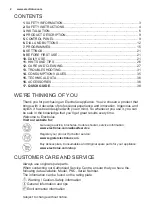 Предварительный просмотр 2 страницы Electrolux EW7F249S User Manual