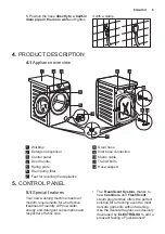 Предварительный просмотр 9 страницы Electrolux EW7F249S User Manual