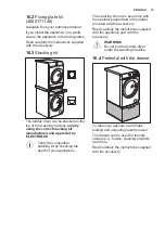 Предварительный просмотр 37 страницы Electrolux EW7F249S User Manual