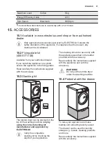 Предварительный просмотр 37 страницы Electrolux EW7F2966LB User Manual