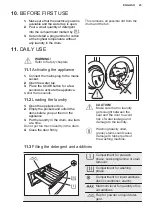 Предварительный просмотр 23 страницы Electrolux EW7F3844ON User Manual