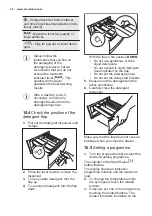 Предварительный просмотр 22 страницы Electrolux EW7F3846HS User Manual