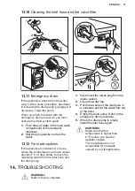 Предварительный просмотр 37 страницы Electrolux EW7F3944LV User Manual