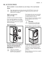 Предварительный просмотр 37 страницы Electrolux EW7F3946LS User Manual