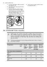 Предварительный просмотр 42 страницы Electrolux EW7F3R48SI User Manual