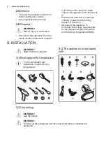 Предварительный просмотр 6 страницы Electrolux EW7F4722NF User Manual