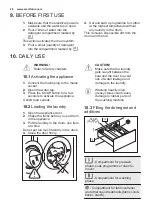 Предварительный просмотр 26 страницы Electrolux EW7F4722NF User Manual