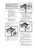 Предварительный просмотр 27 страницы Electrolux EW7F4722NF User Manual