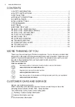 Preview for 2 page of Electrolux EW7W3164LB User Manual