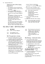 Preview for 30 page of Electrolux EW7W3164LB User Manual