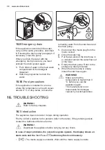 Preview for 38 page of Electrolux EW7W3164LB User Manual