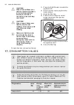 Preview for 42 page of Electrolux EW7W3164LB User Manual