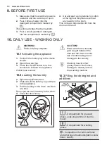 Preview for 30 page of Electrolux EW7W3866OF User Manual