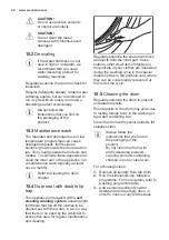 Preview for 40 page of Electrolux EW7W3866OF User Manual