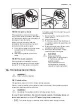 Preview for 45 page of Electrolux EW7W3866OF User Manual