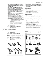 Preview for 7 page of Electrolux EW7W3R68SI Instruction Manual