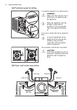 Preview for 10 page of Electrolux EW7W3R68SI Instruction Manual