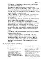 Preview for 5 page of Electrolux EW7W4762OFB User Manual