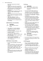 Preview for 6 page of Electrolux EW7W4762OFB User Manual