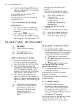 Preview for 34 page of Electrolux EW7W4762OFB User Manual