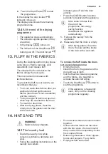 Preview for 35 page of Electrolux EW7W4762OFB User Manual