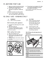 Preview for 27 page of Electrolux EW7W4858OB User Manual