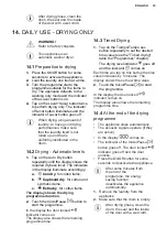 Preview for 33 page of Electrolux EW7W4858OB User Manual