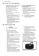 Preview for 34 page of Electrolux EW7W4858OB User Manual