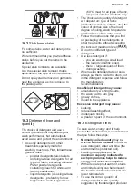 Preview for 35 page of Electrolux EW7W4858OB User Manual