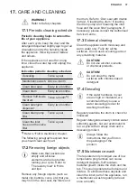 Preview for 37 page of Electrolux EW7W4858OB User Manual