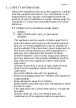 Preview for 3 page of Electrolux EW7W4862HB User Manual