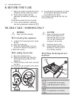 Preview for 24 page of Electrolux EW7W4862HB User Manual