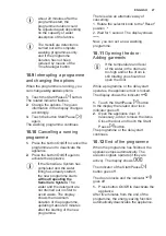 Preview for 27 page of Electrolux EW7W4862HB User Manual