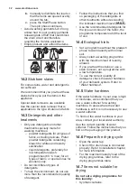 Preview for 32 page of Electrolux EW7W4862HB User Manual