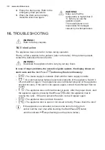 Preview for 38 page of Electrolux EW7W4862HB User Manual