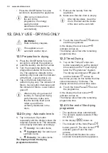 Preview for 30 page of Electrolux EW7W4862LB User Manual