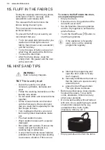 Preview for 34 page of Electrolux EW7W5468E6 User Manual