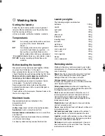 Предварительный просмотр 11 страницы Electrolux EW879F Instruction Booklet