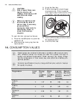 Preview for 50 page of Electrolux EW8F169SA User Manual