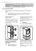 Preview for 52 page of Electrolux EW8F169SA User Manual