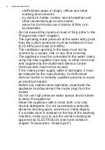 Preview for 4 page of Electrolux EW8F248B User Manual