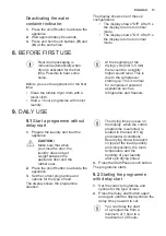 Preview for 13 page of Electrolux EW8H359S User Manual